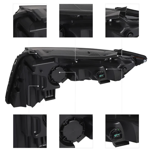 FOR 2022-2023 HYUNDAI TUCSON LED DAYTIME RUNNING LIGHT DRL HEADLIGHTS LEFT+RIGHT - Picture 8 of 12