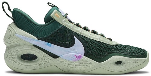 Nike Cosmic Unity 3 Enamel Green Orange Basketball Shoes  display picture 1