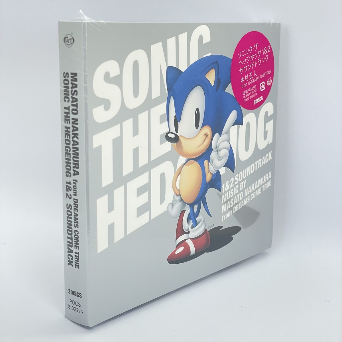 Sonic the Hedgehog 1&2 Soundtrack Music CD Ship via FedEx