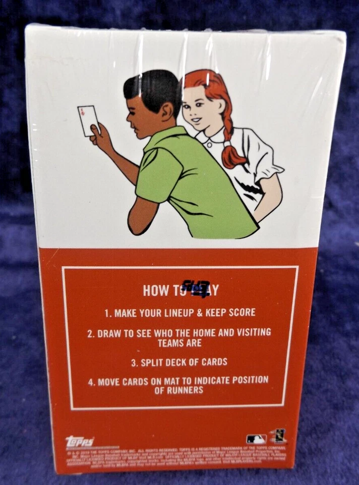 2019 Topps - 52 Card Baseball - Factory Sealed "Kenny Mayne" Baseball Card Game - Image 2 of 4