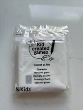 2023 Chick-fil-A Kids Meal Activity "Kid Created Games" Memory Puzzles NEW