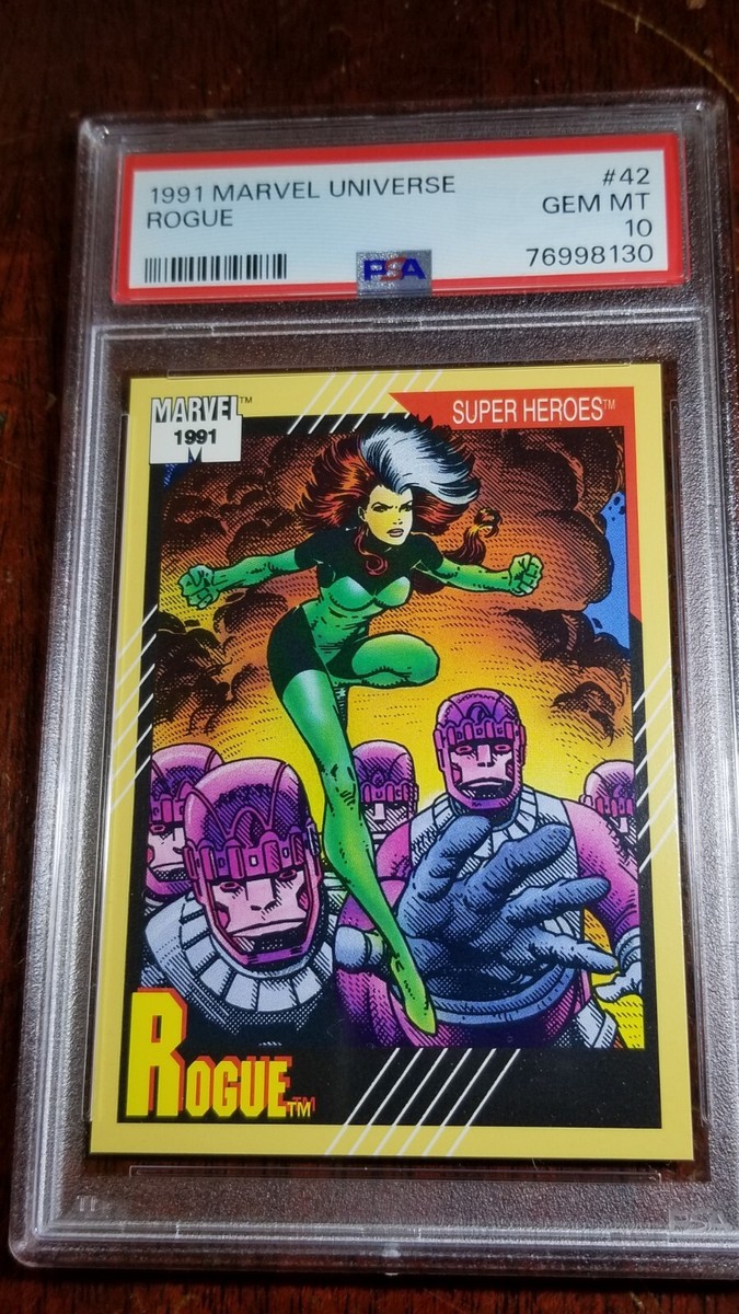 1991 Marvel Universe Rogue #42 PSA 10 Gem Mint X-Men MCU | eBay 1991 Marvel Universe Rogue #42 PSA 10 Gem Mint X-Men MCU | eBay