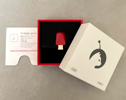 Luna Display USB-C USB Type-C Make iPad Secondary Display Sub-display from Japan - 第 1/5 張圖片