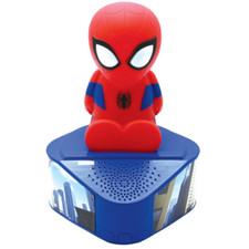 Image of LEXIBOOK BLUETOOTH SPEAKER WITH SPIDER-MAN LUMINOUS FIGURINE - BTD80SP