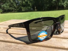 RAZE Eyewear Sunglasses Journey Polarized Black Tortoise Green Lens 26351