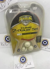 Stiga Master Series NEW IN PKG Classic 2 Player Ping Pong Set For Family Play 