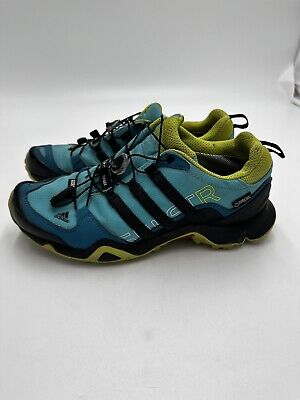 Adidas Traxion Gore-Tex Trail Black Teal Green Shoes Adidas Traxion Gore-Tex Trail Black Teal Green Shoes
