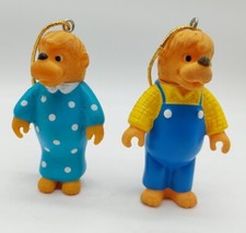 Berenstain Bears Mama Papa Bear 3.5" Action Figure 1986 READ