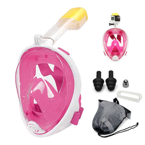 Adult & Kid Snorkel Set: Full Face Mask for Family Fun - Picture 12 of 13