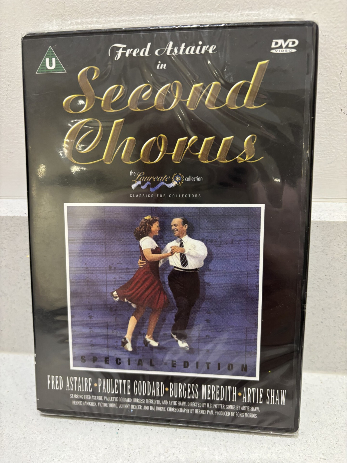 Second Chorus DVD 2001 Fred Astaire, Artie Shaw Brand New Factory Sealed