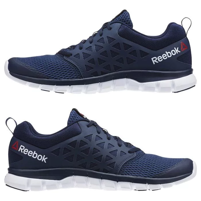 videnskabelig Tid fraktion MEN REEBOK RUNNING SUBLITE XT CUSHION 2.0 M RUNNING GYM BLUE AR2826 | eBay