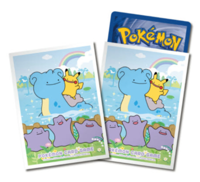 1+1 Pokemon Metamong Lapras & Pikachu Individual Card Sleeve Korean Promo  2025