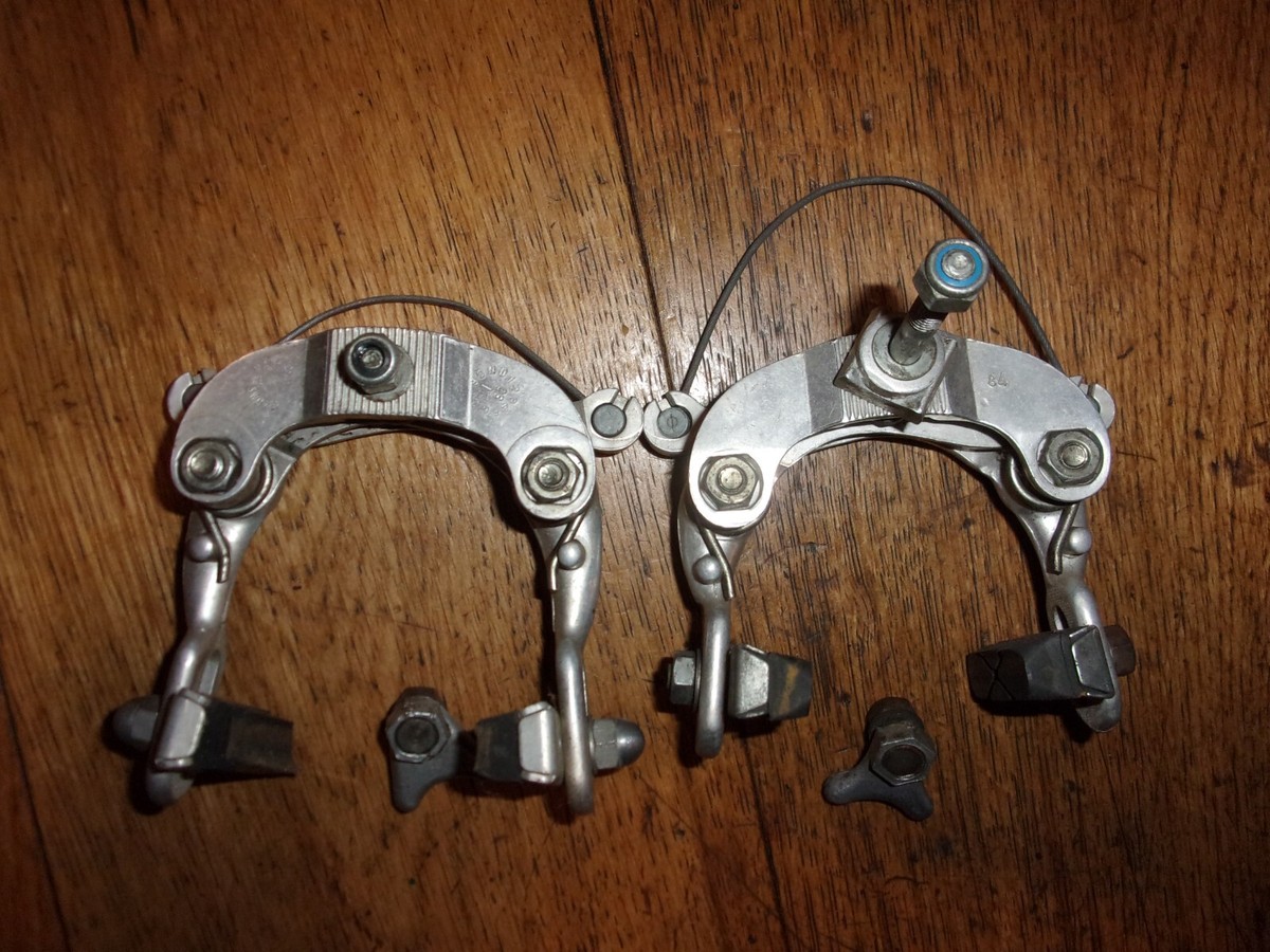 Jeu D'étriers De Frein Vintage Schwinn Sports Tourer – Traction Centrale Or – Années 70