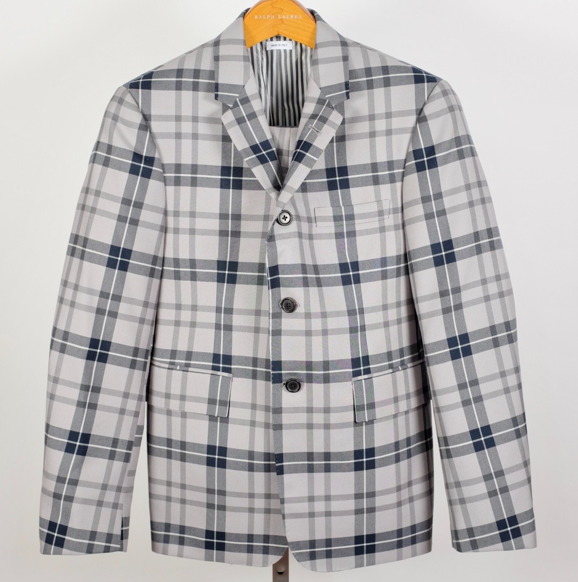 Thom Browne suit 1 / 36 suit jacket blazer pants and tie