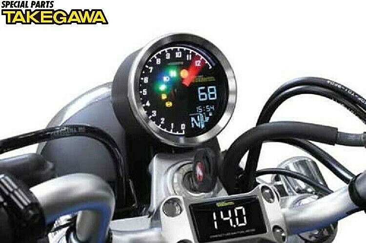 TAKEGAWA５ＬモンキーLCDメーター NEW! Takegawa #05-05-0052 Super Multi DN meter Honda Monkey 125