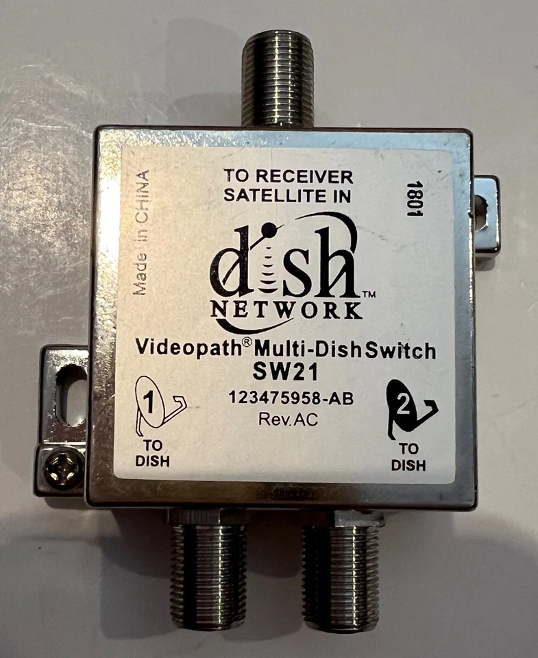 ORIGINAL SW-21 DISH NETWORK MULTI-SWITCH 123475958-AB - Image 2 of 3