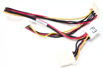 DELL P/N 0U1296 U1296 Power Cable Assembly HDD FDD Molex Floppy PowerEdge 750