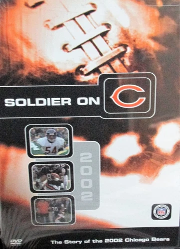 Chicago Bears 2002 Official NFL Football  NEW! DVD, Soldiers Field, Marty Booker