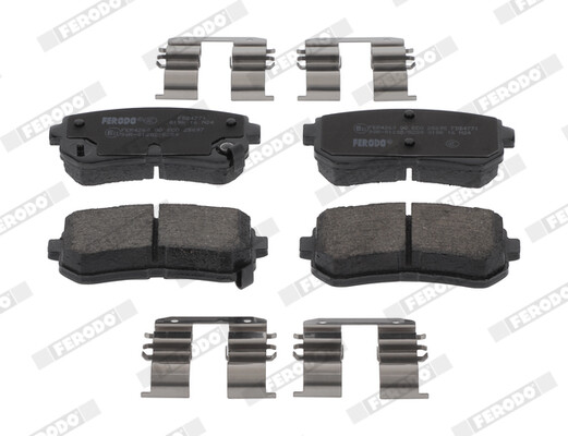 Ferodo Bremsbelagsatz Scheibenbremse FüR Hyundai Tucson Tle 1.6 Gdi 2.0 Crdi-image