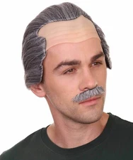 HPO Wig for Iconic Hollywood Italian Mafia Father Cosplay,Synthetic Fiber,HM-666