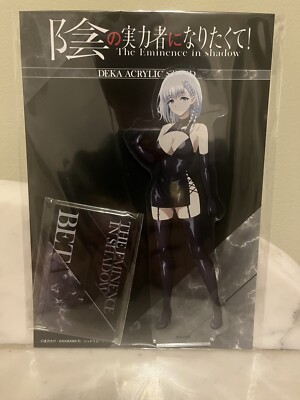 The Eminence in Shadow X Gamers 2024 Beta Acrylic Stand Figure New