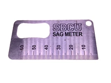 VTG Specialized Bicycle Components University SBCU Sag O Meter Metal Keychain