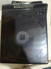 Set of 10 Empty, Black, 4K Ultra HD OEM Elite Cases. In great condition. 