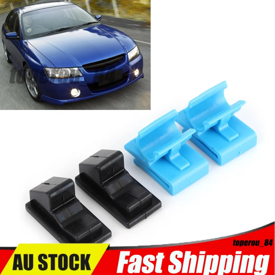 4PCS/PACK GLOVE BOX HINGE CLIPS AND BUMPERS For HOLDEN COMMODORE VY VZ WK WL
