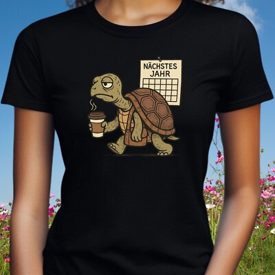 T-Shirt Ich komme gleich   Oder nächstes Jahr! Lustiger Aufschieber-Spruch Funs
