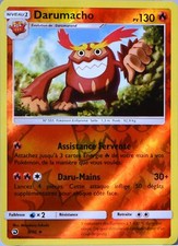 carte Pokémon 9/70 Darumacho 130 PV - REVERSE SL7.5 - Majesté des Dragons NEUF F