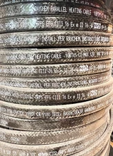 Raychem 10BTV1-CT Parallel Heating Cable (PER FT) 120v 10w/ft 32A 516277-000