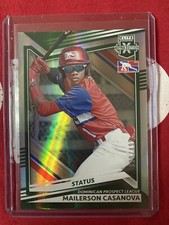 MAILERSON CASANOVA 2022 ELITE EXTRA EDITION STATUS PARALLEL #9/499 #198 DPL