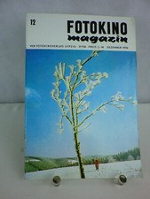 Fotokino Magazin Zeitschrift DDR Fachzeitschrift VEB Fotokinoverlag Heft 12/76
