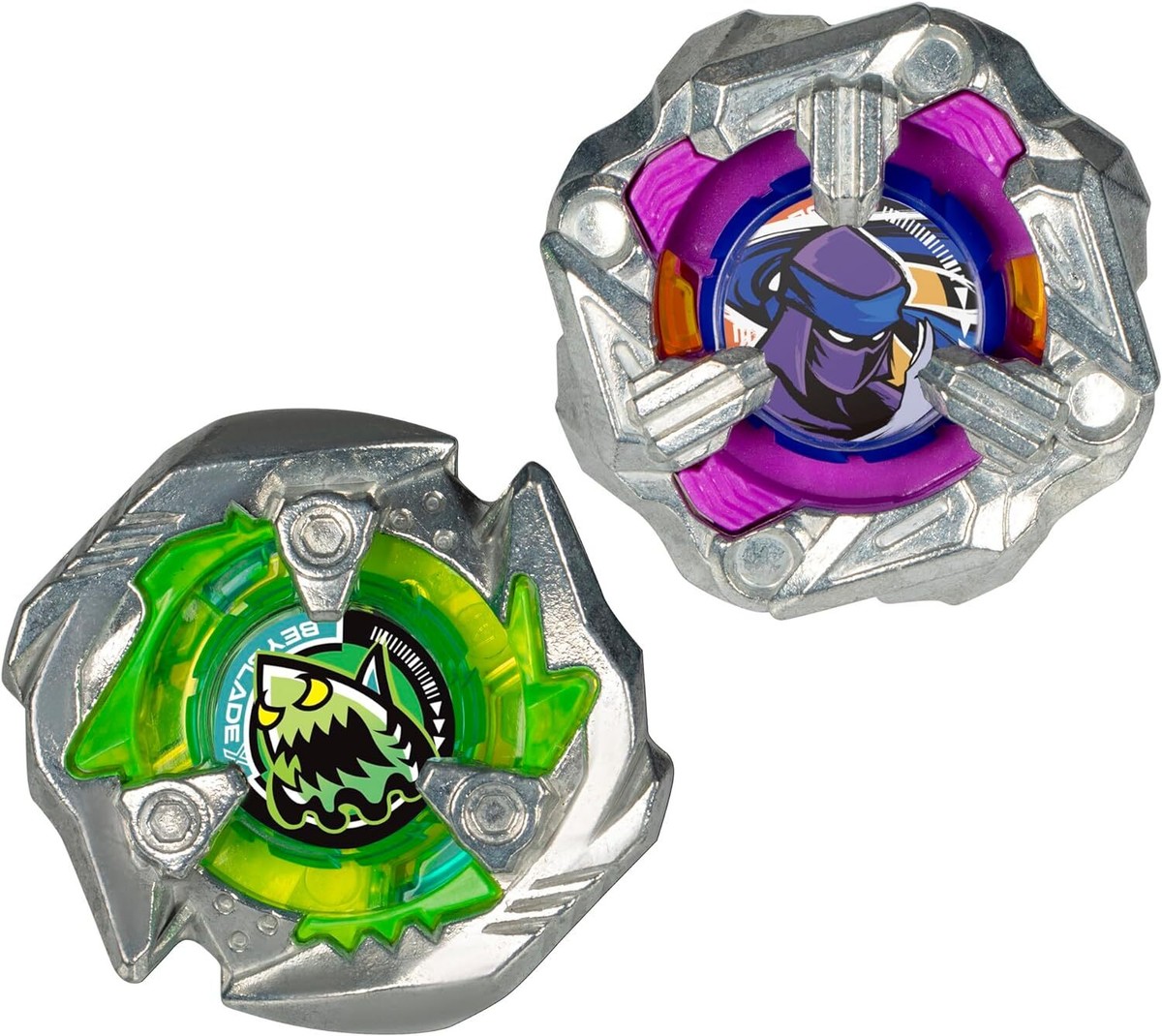 Beyblade X Knife Shinobi 4-80HN and Keel Shark 3-80F Gyro Beyblade X Knife Shinobi 4-80HN and Keel Shark 3-80F Gyro