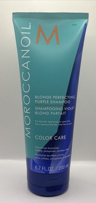 Moroccanoil Blonde Perfecting Purple Shampoo 6.7 FL OZ New, Sealed