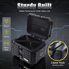 45L Motorcycle Top Case, Motorbike Tail Box, Detachable Motorcycle Top Box