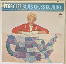 PEGGY LEE Blues Cross Country CAPITOL T 1671 VG++