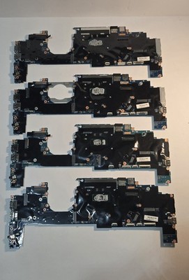Lot of 4 Lenovo ThinkPad Yoga Gen 3 Motherboards MDM/Autopilot Locked Untested