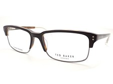 Ted Baker Reading Glasses from 0.25 to 3.50 Black/ Gunmetal Brown TM506 BLK