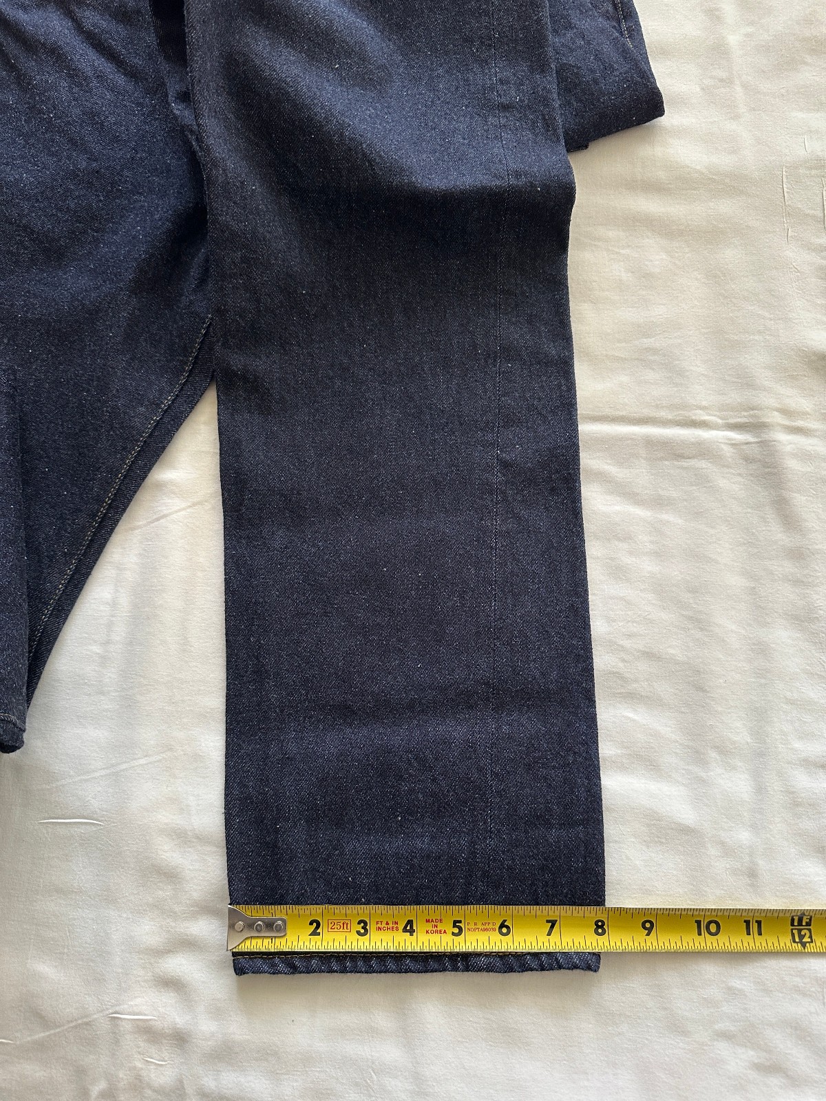 LEVI'S 1954 ® 501z xx LVC Vintage Clothing PRE-SHRUNK JAPAN Selvedge Jeans 33/34 image 7