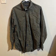 Men  s Gant Long Sleeve Button Up Dress Shirt Autumn Oxford Large