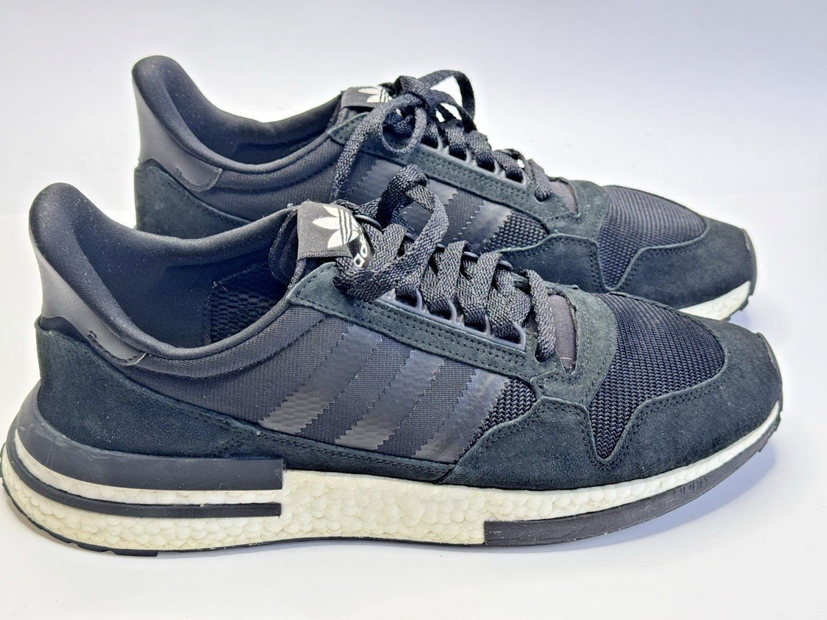 骨董です Adidas Boost ZX 500 RM Shoes black B42227 Men's Size 12.5 Training