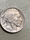 1913 Type 1 Buffalo nickel, nice Original XF Condition Coin Full horn