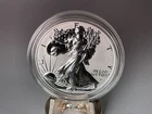 2021-W Reverse Proof American Silver Eagle $1 ASE Type 2 .999 1 oz Fine Silver