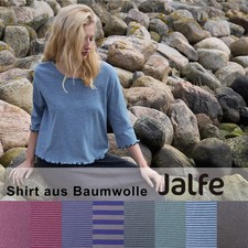 Oversize Shirt aus 100% Cotton gestreift – von JALFE