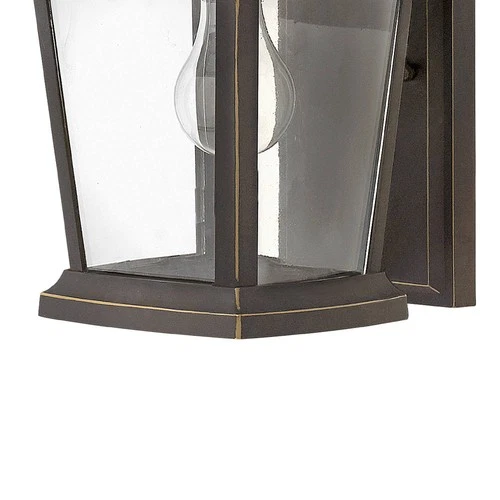 Bromley 11 3/4" High Oil Rubbed Bronze Outdoor Wall Light - Picture 3 of 10