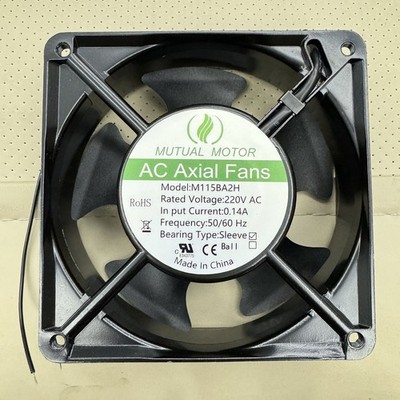 New MUTUAL MOTOR M115BA2H 220V 0.14A 2-Wire cooling fan *yt