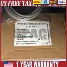 2711-NC21 AB PanelView 5 M To MicroLogix Cable  2711NC21 New US Free Tax