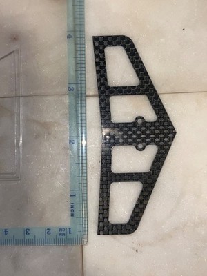 Carbon Fiber Horizontal Stabilizer Fin, RC helicopters