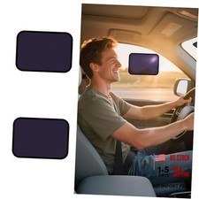 Square Car Window Shades for Side  Windshield - 2 Pack Static Cling Driver